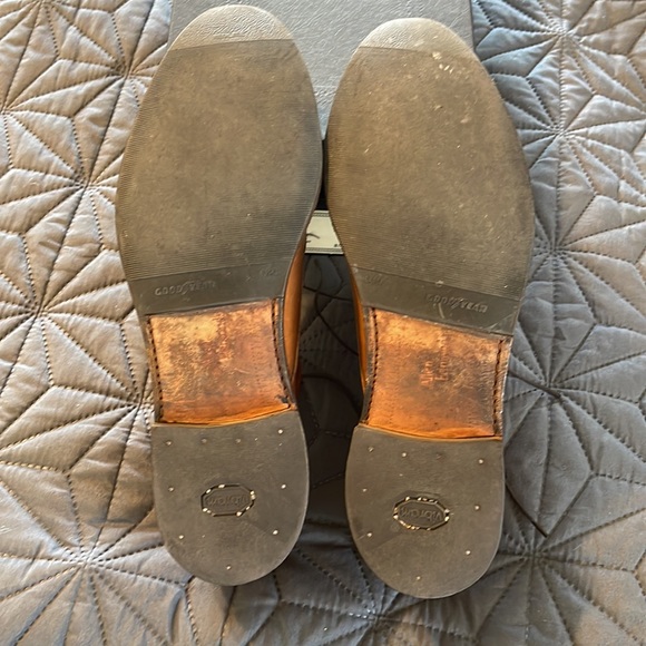 ALLEN EDMONDS Kenilworth Walnut Sz 12 B Mens Shoes Oxford Dress Business Casual - Picture 8 of 11